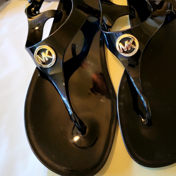 MK pvc sandals in Black sz 7.5 - Picture 8 of 8